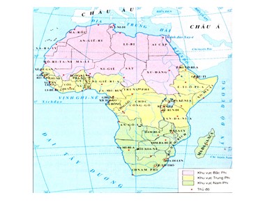 Bài giảng Địa Lý Lớp 7 - Bài 34: Thực hành So sánh nền kinh tế của ba khu vực Châu Phi (Chuẩn kiến thức)