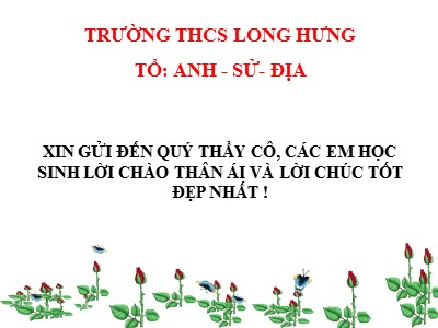 Bài giảng Địa Lý Lớp 7 - Tiết 11, Bài 17: Ô nhiễm môi trường ở đới ôn hoà - Trường THCS Long Hưng