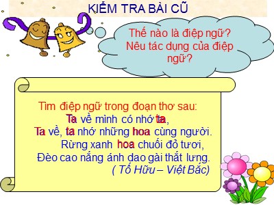 Bài giảng Ngữ Văn Khối 7 - Bài 14: Chơi chữ (Chuẩn kiến thức)