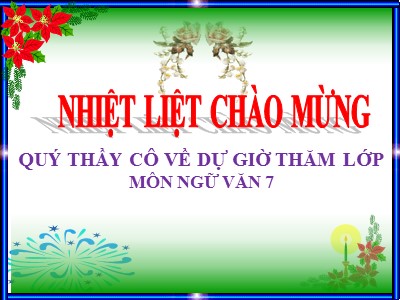 Bài giảng Ngữ Văn Khối 7 - Tiết 120: Ca Huế trên sông Hương - Hà Ánh Minh