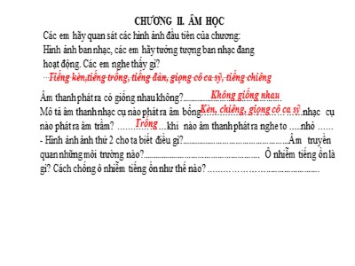 Bài giảng Vật Lý 7 - Tiết 10, 11: Nguồn âm, độ cao của âm, độ to của âm