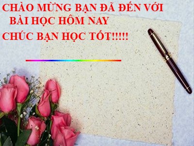 Bài giảng Ngữ Văn Khối 7 - Tiết 49: Tiếng gà trưa (Bản đẹp)