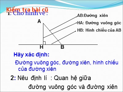 Bài giảng Toán Lớp 7 - Tiết 52, Bài 3: Quan hệ giữa ba cạnh của tam giác, bất đẳng thức tam giác (Chuẩn kiến thức)