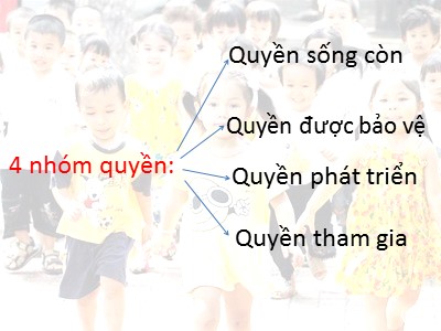 Bài giảng Giáo dục công dân Lớp 7 - Tiết 20+21, Bài 13: Quyền được bảo vệ chăm sóc và giáo dục của trẻ em Việt Nam