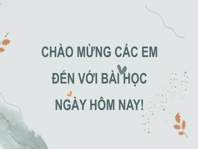 Bài giảng Tin học 7 - Chủ đề A: Máy tính và cộng đồng - Tiết 6, Bài 6: Thực hành thao tác với tệp và thư mục - Trường Tiểu học Xương Giang (Cánh diều)