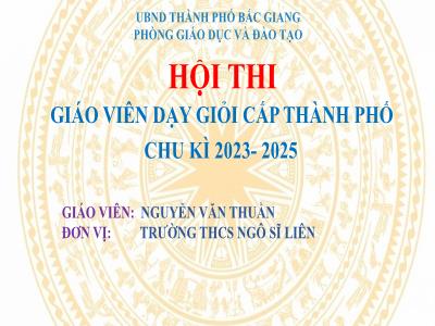 Bài giảng Toán Lớp 7 (Kết nối tri thức với cuộc sống) - Tiết 40: Đại lượng tỉ lệ thuận (Mục III) - Nguyễn Văn Thuần
