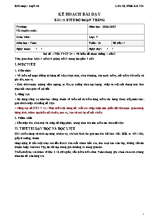 Kế hoạch bài dạy Toán Lớp 7 - Tuần 16 - Năm học 2026-2027 (Tích hợp năng lực số và AI)